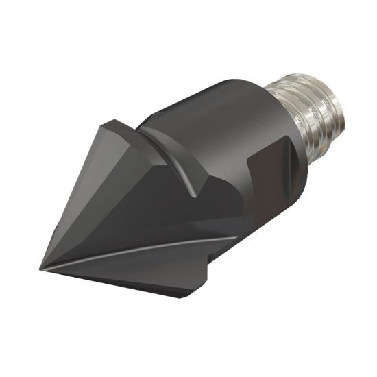 Picture of Iscar MM EDF116-090-95-3T06 IC908 Dia 0.457 SH T06 OAL0.9110Chamfer Mill,Replacable Head Carbide TiAlN Single End Cham Mill MULTI-Master