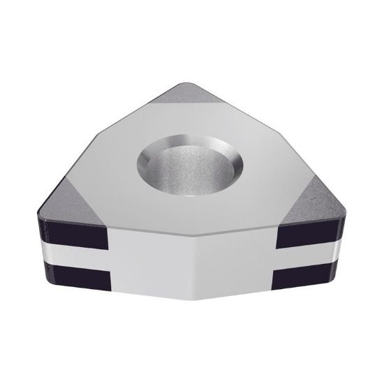 Picture of WNGA433T-MC IB55 Iscar WNGA080412TMC IB55 Trigon Negative CBN 0.0470 1.19mm Radius Roughing