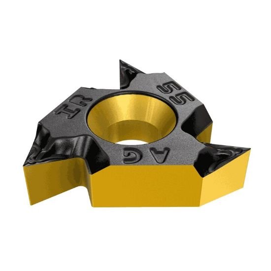 Picture of Iscar 16IR A 55 IC50M Insert Iso Thread Int.Threading Insert Partial Profile 16.00TPI - 48.00TPI 55.0°