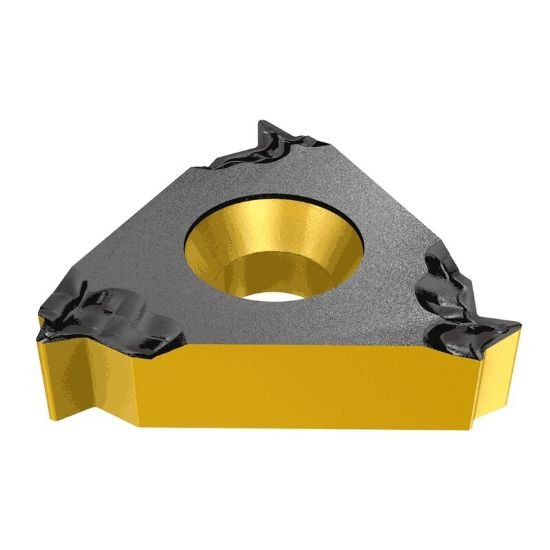 Picture of Iscar 16IRM 14 W IC908 Insert Iso Thread Int.Threading Insert Full Profile 14.00TPI Whitworth BSW/BSF/BSP TiAlN
