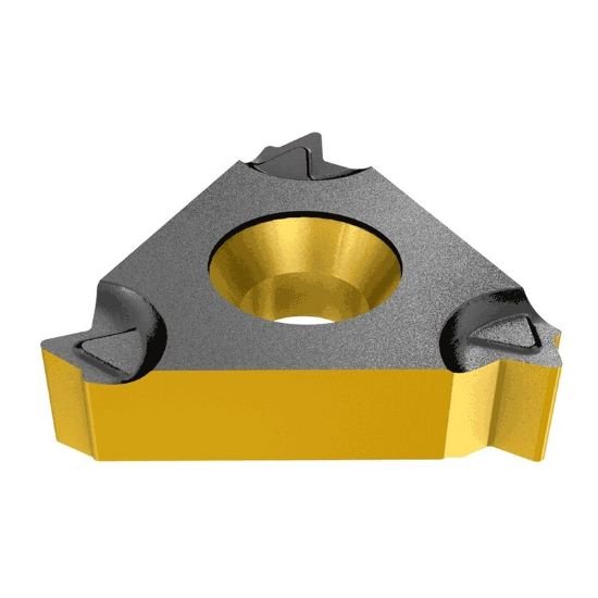 Picture of Iscar 16ER 28 BSPT IC908 Insert Iso Thread Ext.Threading Insert Full Profile 28.00TPI BSPT TiAlN