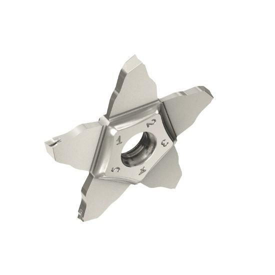 Picture of PENTA 34R200J06D IC908 Iscar 6004774 Cut Off Insert 0.0790 2.01mm Wide 0.0040 0.10mm Radius