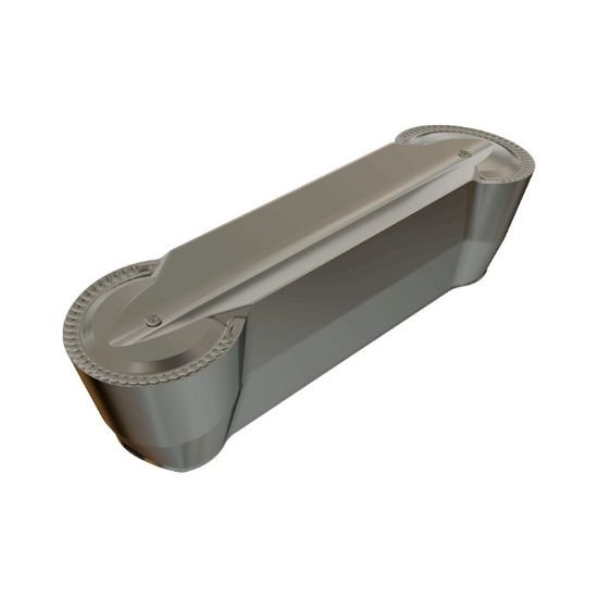 Picture of GDMY 840F IC908 Iscar 6492188 Grooving Insert 0.3150 8.00mm Wide 0.1570 3.99mm Radius