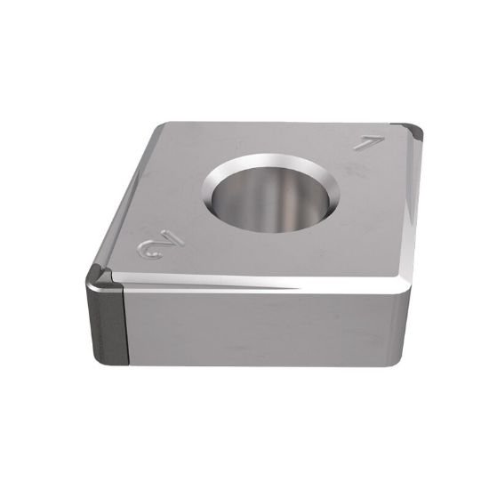 Picture of CNGG432-M4HM-J IB22HC Iscar CNGG120408-M4HM-J IB22HC 80.0° Negative CBN 0.0310 0.79mm Radius Roughing, Semi Finishing