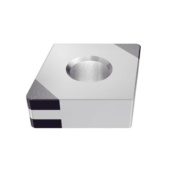 Picture of CNGA432-M4 IB25HC Iscar CNGA120408-M4 IB25HC 80.0° Negative CBN 0.0310 0.79mm Radius Roughing, Semi Finishing