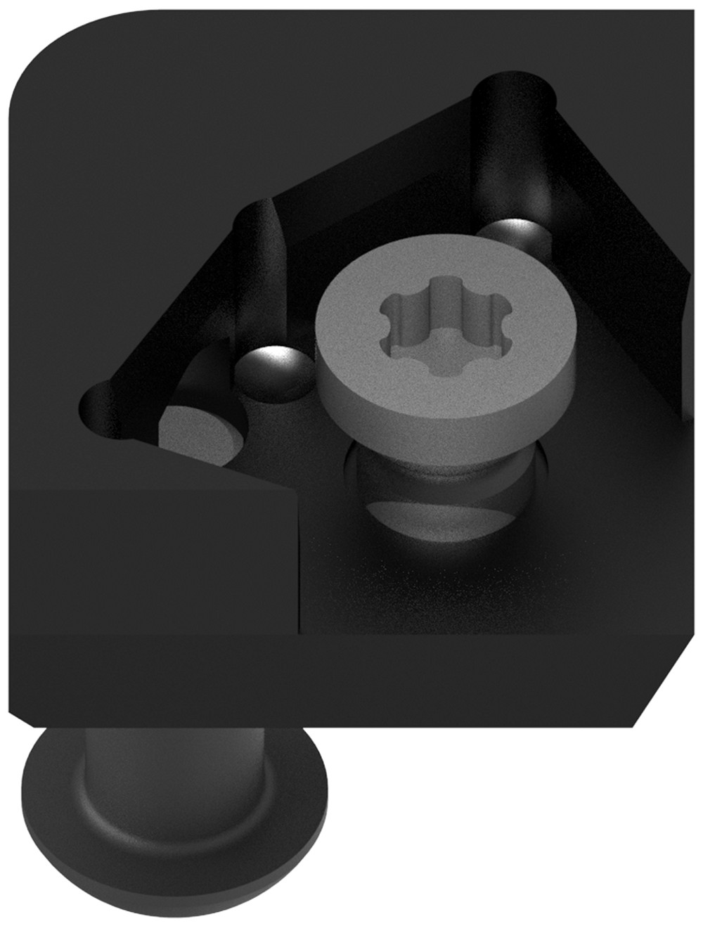 Picture of KOMET/Ceratizit 1095007400 Insert Seating 90° D53; Indexable Drill Accessories D53 56300