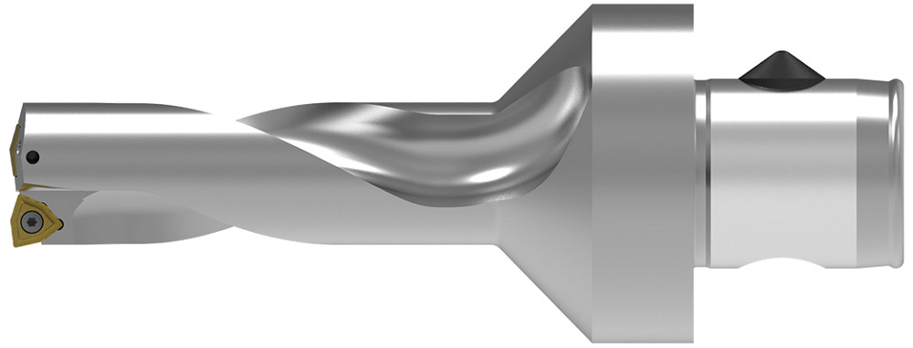 Picture of KOMET/Ceratizit 1089323095 KUB Trigon ABS50 W2918/23/69R; Indexable Drill Multi Insert 0.9055 23.00mm Dia 3.0x Dia Thru Coolant V30 72301