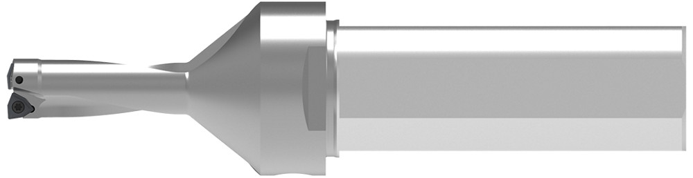 Picture of KOMET/Ceratizit 1589616701 KUB Trigon 1.25x3.25/W2910/0.656/1.718 R Indexable Drill Multi Insert 0.6560 16.66mm Dia 2.5.0x Dia Thru Coolant V57 51672