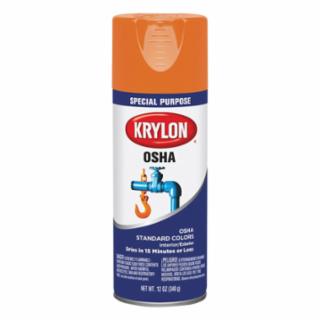 Picture of Krylon 425-K02410777 12 Oz Safety Orange Osha Safety Colors Standard Spray Paint