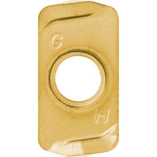 Picture of Kyocera LOGU030310ERGMCA6535 Milling Insert Rectangle Negative 0.039 Corner Radius TiN + TiCN + Al2O3