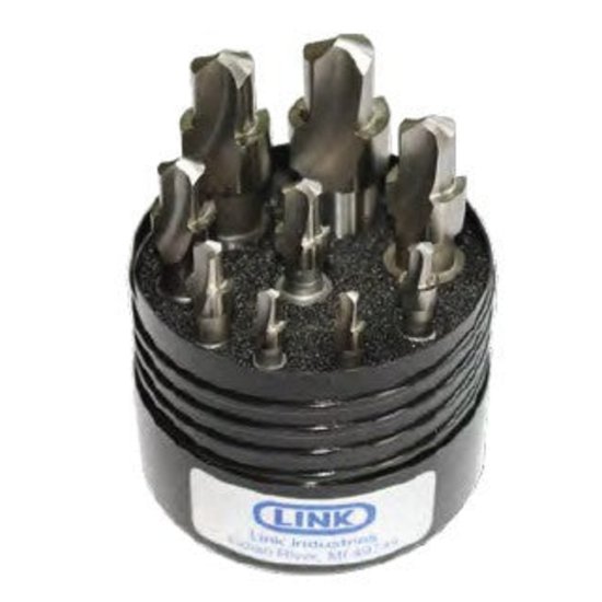 Picture of Link 05-L2-376 English HSS COMBINED Drill & CounterBore 9 PC Set