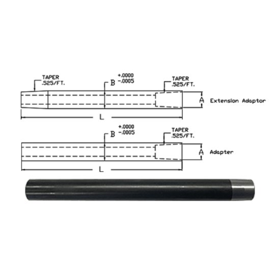Picture of Link 80-L5-270 UA5 X 10 Straight Shank Adapter