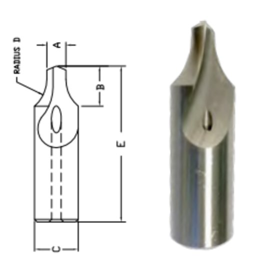 Picture of Link CO-CH-202 5R Type SED Cobalt TTC CenterDrill