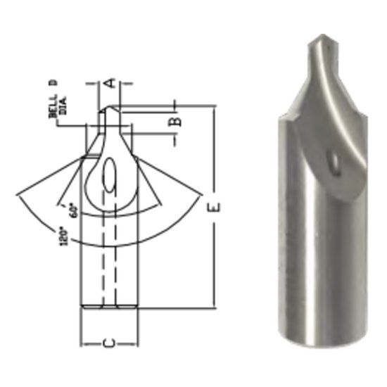 Picture of Link CO-CH-228 17B Type SED Cobalt TTC CenterDrill