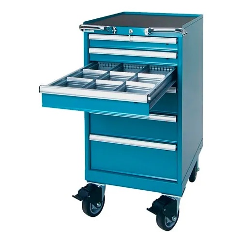 Picture of Lista® 6 Drawer 22-3/16"W Mobile Cabinet - Classic Blue