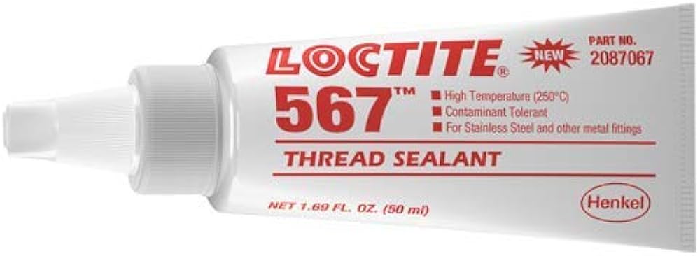 Picture of Loc233498 50Ml Tube White Thread Sealant Loctite® 233498 564™ 1-Part High Viscosity Low Strength
