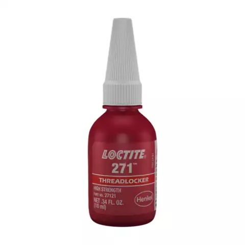 Picture of Loctite 271 Red Threadlocker 27131, IDH:135381 - High Strength - 50 ml Bottle