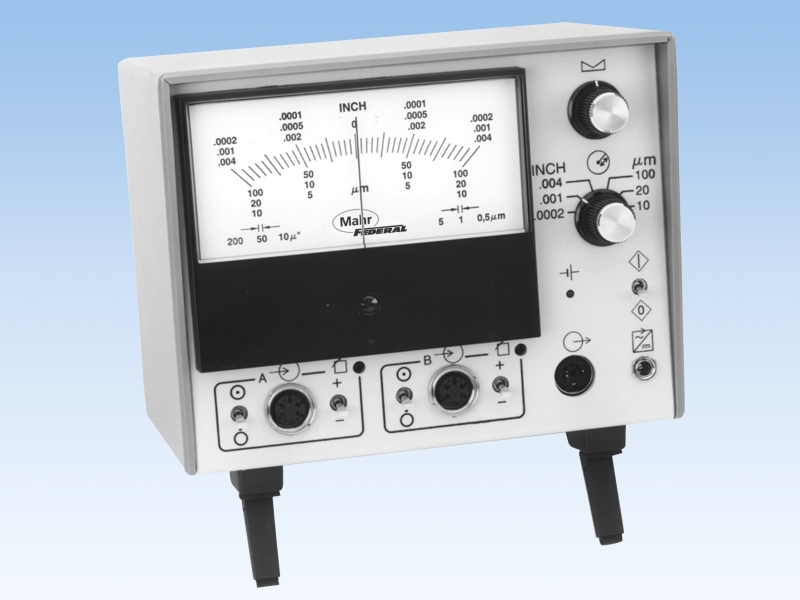 Picture of Mahr 2121254Kal 830 Amp With 10 Turn "Zero" Potentiometer,'Federal' Spec. W/Cal