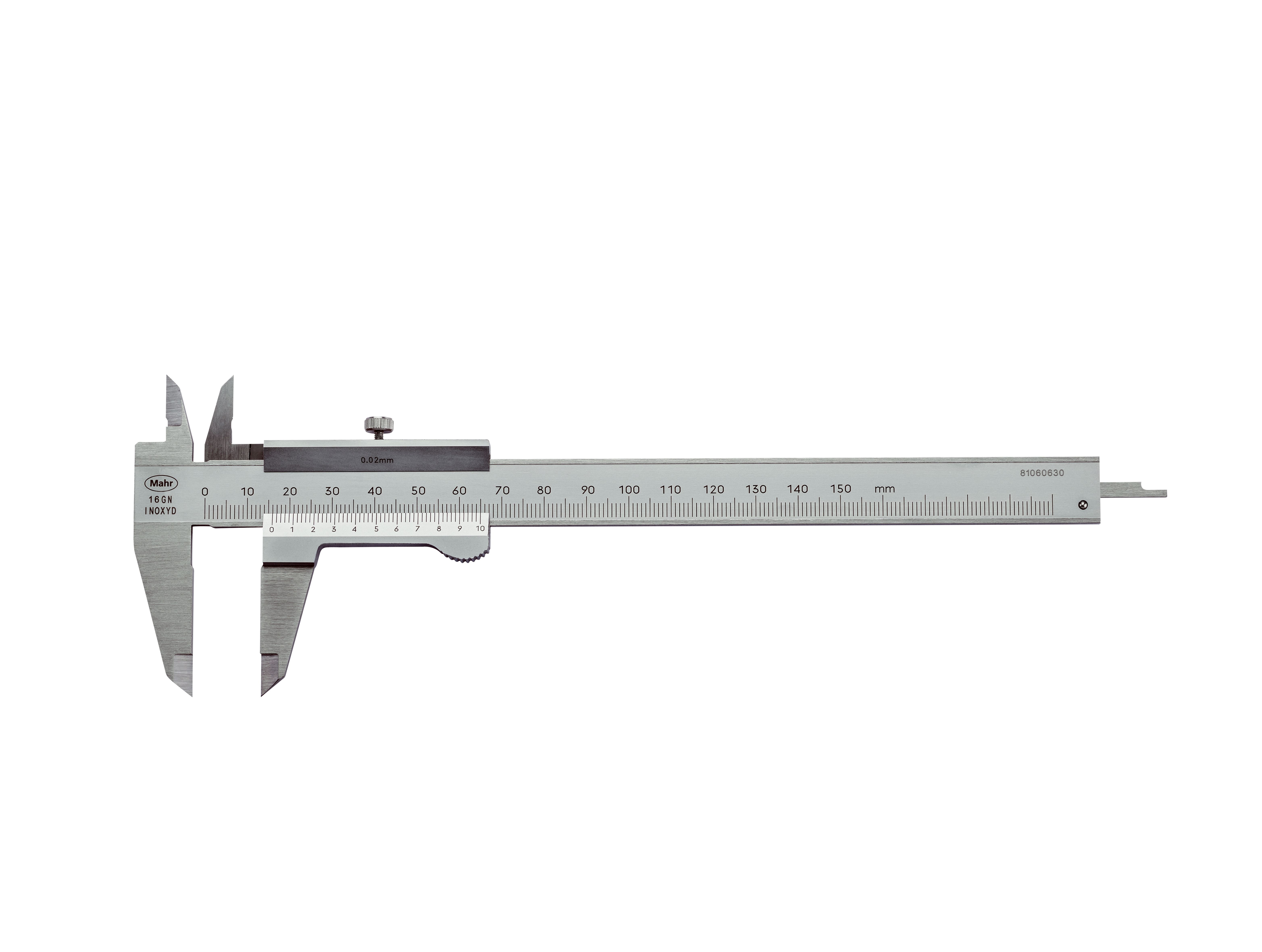 Picture of Mahr 4100661KAL 16 GN Vernier Caliper 180/0,02 With Fine Adjustment W/Cal