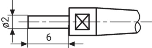 Picture of Mahr 4152013 40 He 3 Pair Measuring Anvils