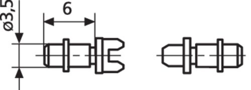 Picture of Mahr 4174416 844 Tg V-Anvil, 32-24 Pitch, American Ust Internal Thread