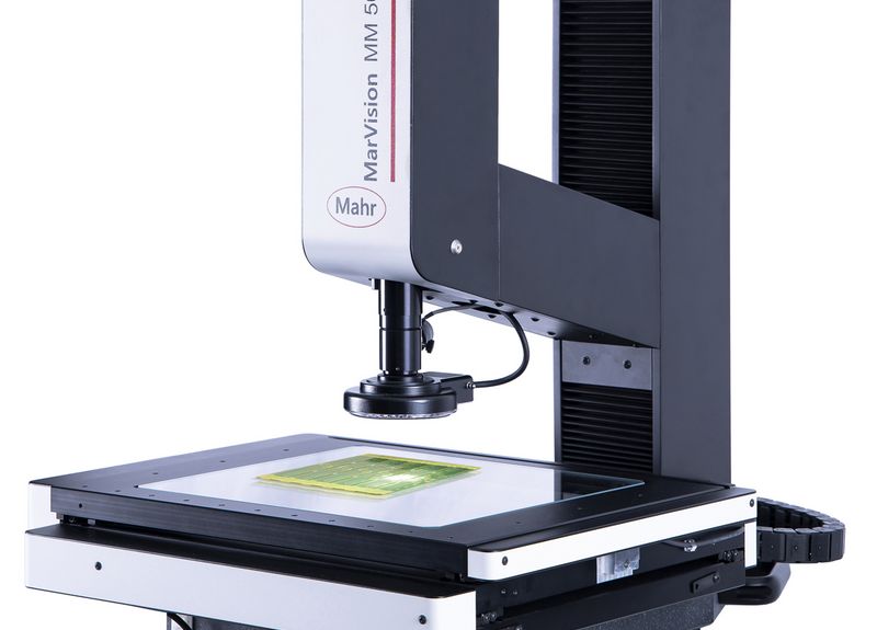 Picture of Mahr 4246105 mm220 Meas. Microscope,100X100 Qc100, 8X-40 Zoom