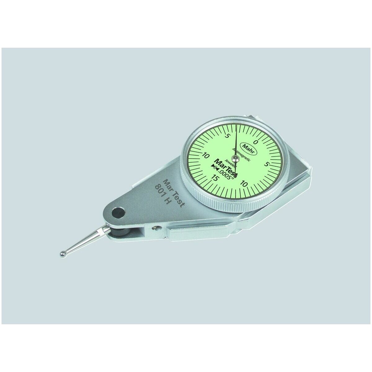 Picture of Mahr 4303950KAL 801 H, Martest, .0005" RES, +/-.015" Range, 1.1" Dial W/Cal