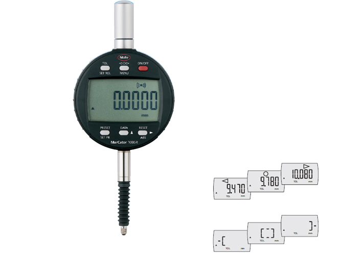 Picture of Mahr 4337134Kal 1086 Ri Digital Indicator 12,5 mm/.5Inch, 0,01, W. C.