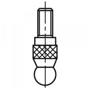 Picture of Mahr 4360156 906 H Ball Contact Point,Carb 3mm DIA