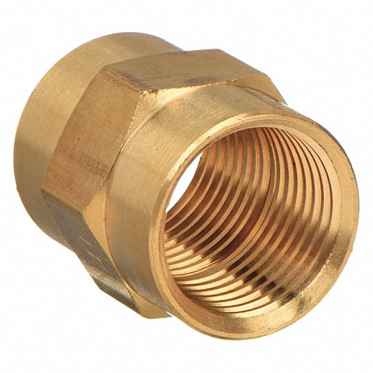 Picture of Mahr Aad-94 Adaptor, 3/8-32 F, 1/16 Npt M, Brass