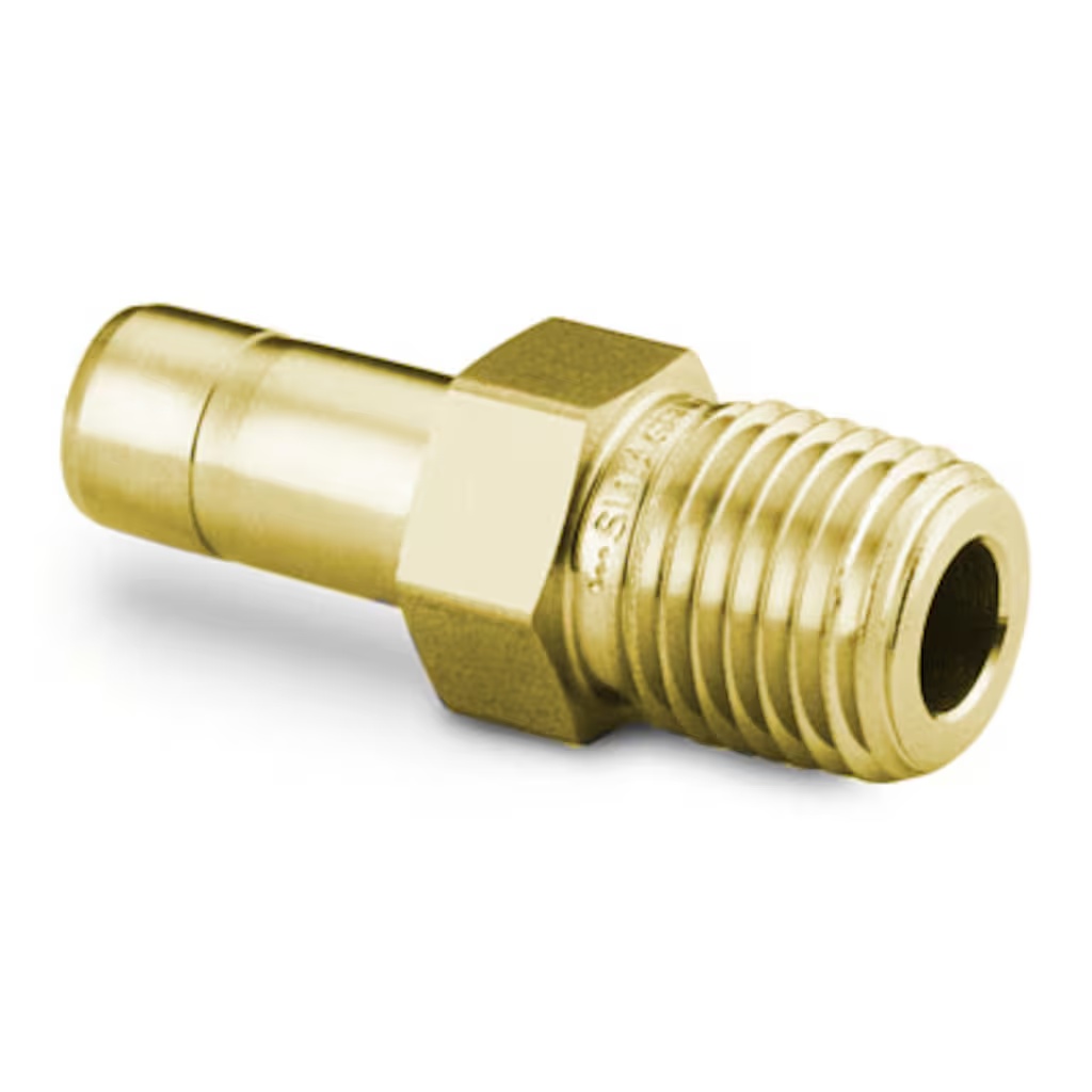 Picture of Mahr Atu-56 Tube, Adaptor, 13/16"Lg, .249"Od, Brass