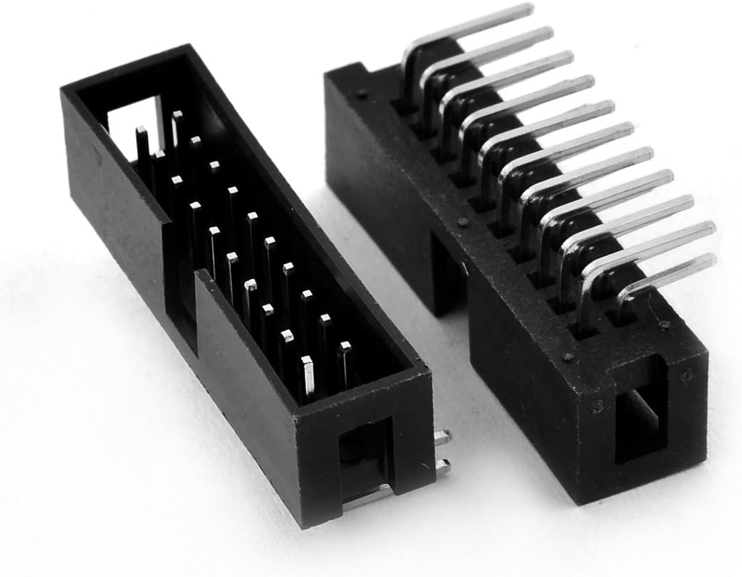 Picture of Mahr Ecn-1266 Conn., Rght Ang Header, 20 Pin