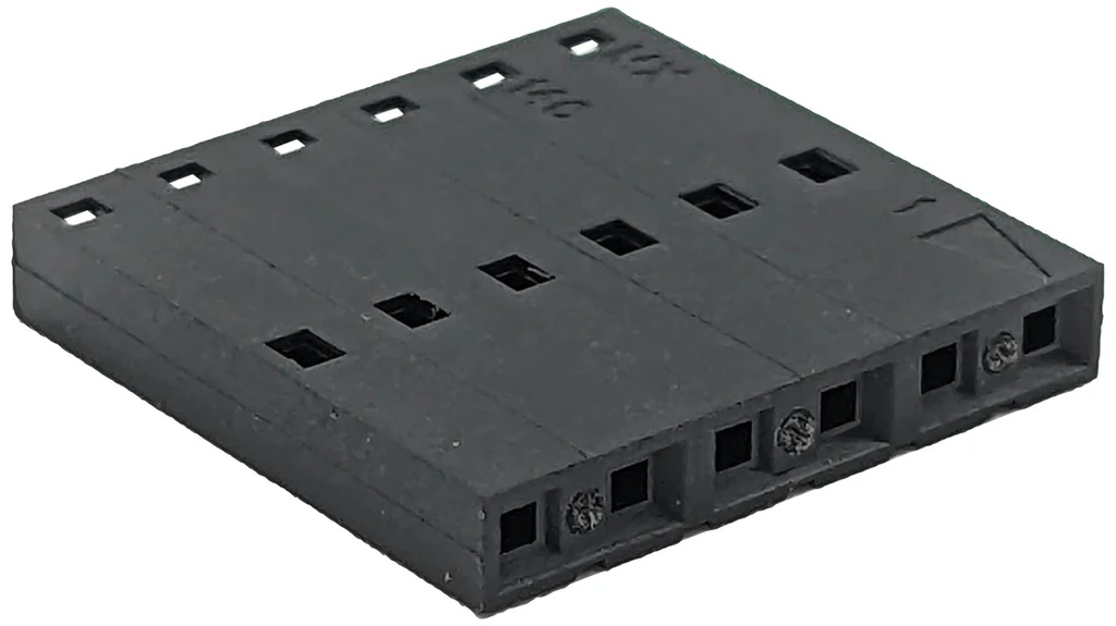 Picture of Mahr Ecn-1306 Conn., Crimp Terminal Housing, 6 Circuit