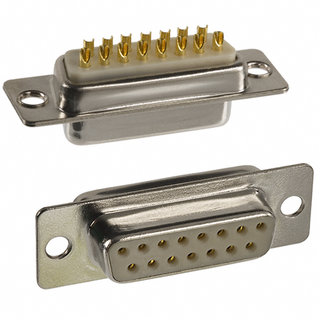 Picture of Mahr Ecn-1423 Conn., Recept., Assy, 15 Pin, Female