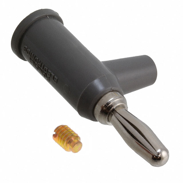 Picture of Mahr Ecn-1694-W2 Conn., Insul. Banana Plug, Black