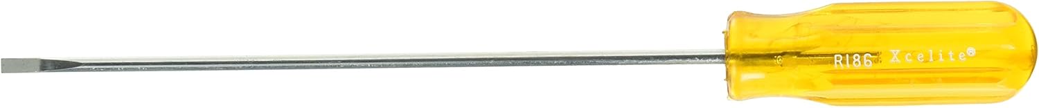 Picture of Mahr Etl-1001 Screwdriver, Xcelite #R186, 1/8" Blade, 6"Lg, Model 130