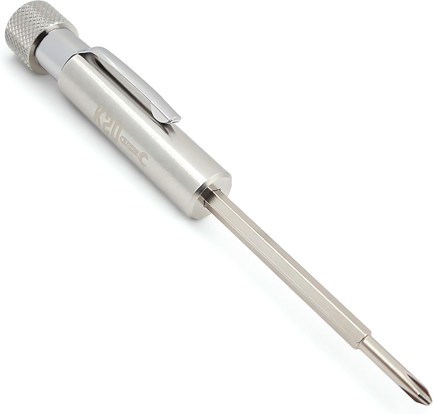 Picture of Mahr Etl-1003 Screwdriver, Pocket Clip, 4 1/4"Lg