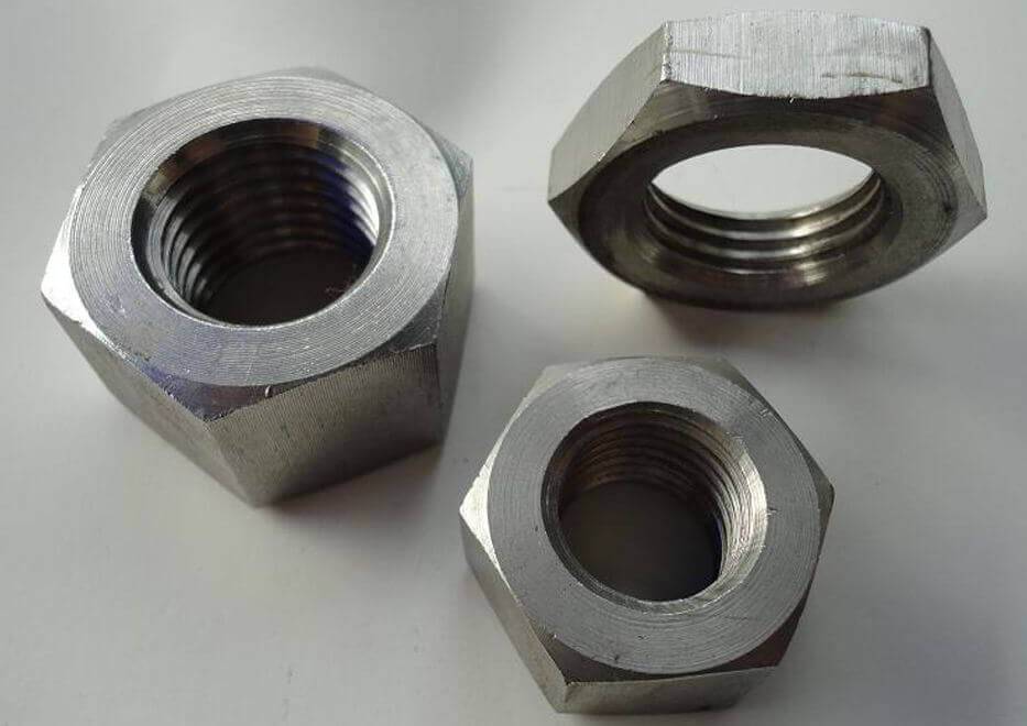 Picture of Mahr Nt-61 Nut, 1000P, #8-32, .3215"Dia., .271"X .297", 22.5Deg., Nickle