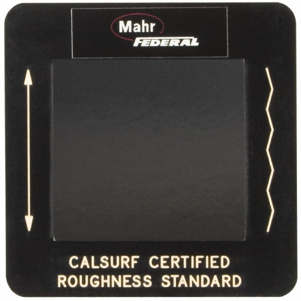 Picture of Mahr Pmd-90501 Certified, Ref.Specimen Single Patch For Ra, Rz, Rmax