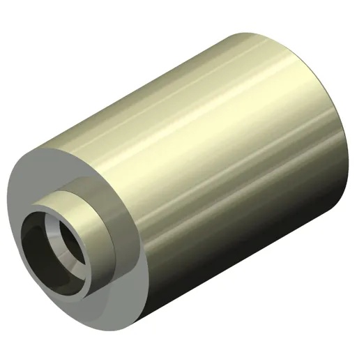 Picture of Mahr Prt-1438 Spacer, Swage-On, .392"Lg, .187"Od, Zinc