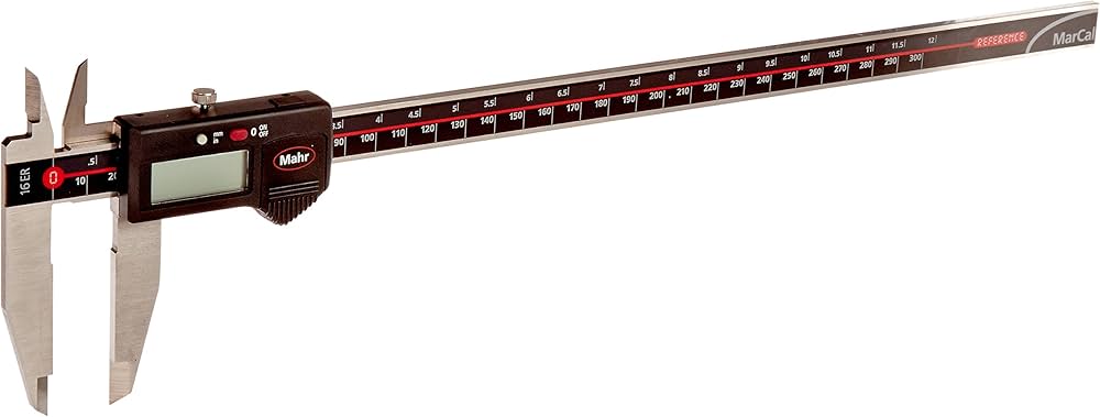 Picture of Mahr R4103005 16 ER Dig Caliper 12"/300mm No Depth Rod W/Output