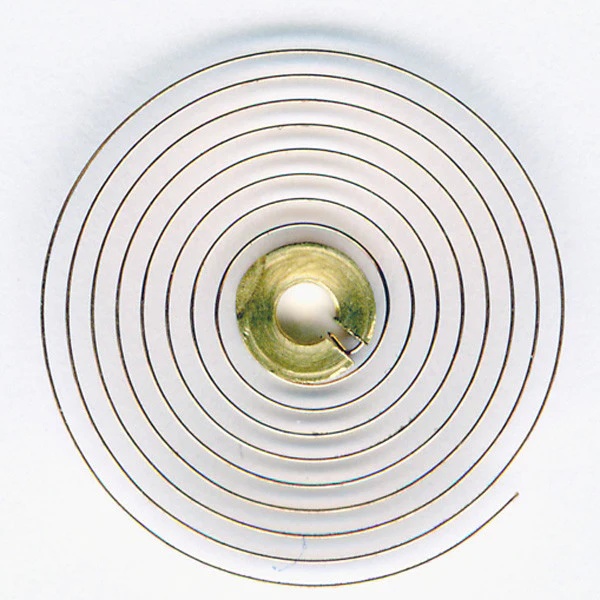 Picture of Mahr Sp-229 Spring, Hair, Mod. C5, C6, C8 P-6, W\ Bushing, 5 1/2 Coils