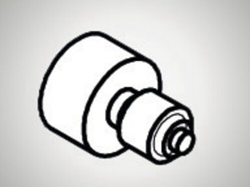 Picture of Mahr Sw-1637 Screw, Clamp, #10-32, .430", Knurled Hd., Blkn