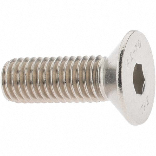 Picture of Mahr Sw-500 Screw, Fhcs, #6-32, .250", Zinc Plate
