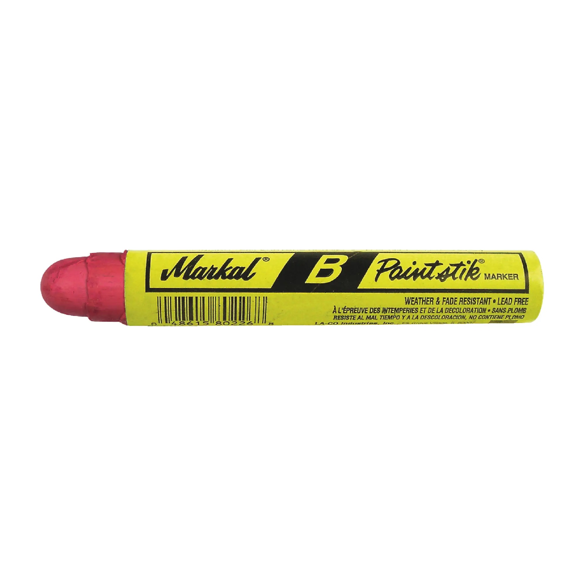 Picture of Markal 080222 Red Type B Paint Stick Marker