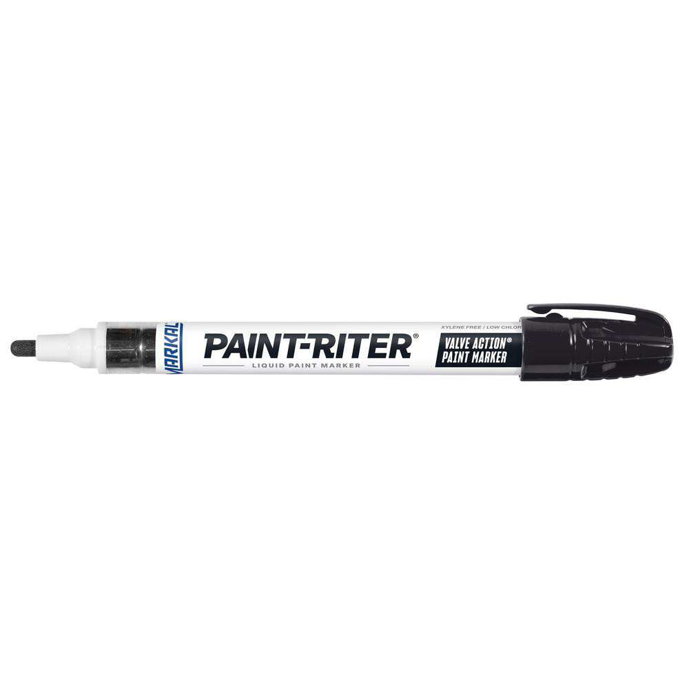 Picture of Markal 096823 Markal Black Valve Action Paint Marker