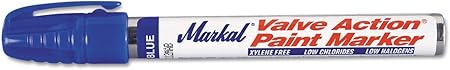Picture of Markal 096825 Markal Blue Valve Action Paint Marker