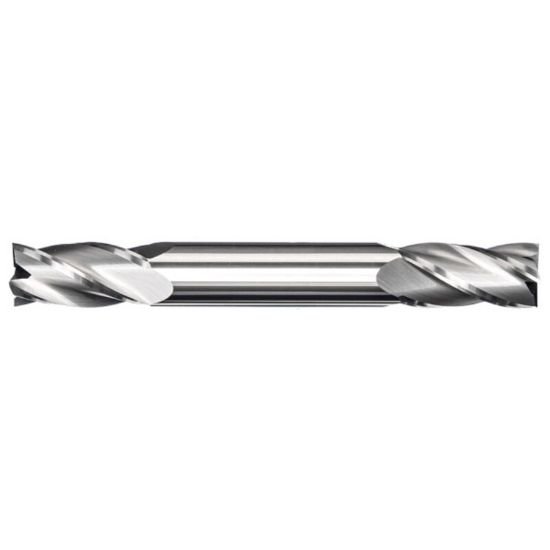 Picture of MasterCut Dia 3/4 SH 0.7500 LOC 1.50 OAL6.00 End Mill Standard Flute Standard Helix Carbide Uncoated Double End Square Sharp