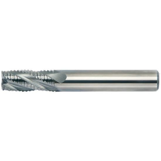 Picture of MasterCut Dia 3/8 SH 0.3750 LOC 0.8750 OAL2.50 End Mill Carbide Uncoated Single End Square Sharp Fine ROUGHERS