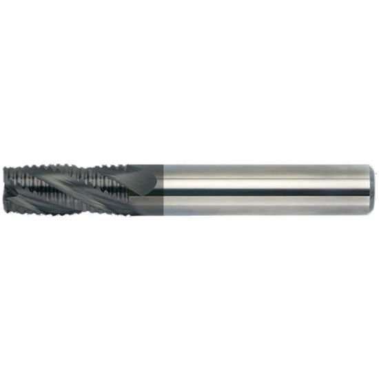 Picture of MasterCut Dia 3/4 SH 0.7500 LOC 1.50 OAL4.00 End Mill Carbide AlTiN Single End Square Sharp Fine ROUGHERS